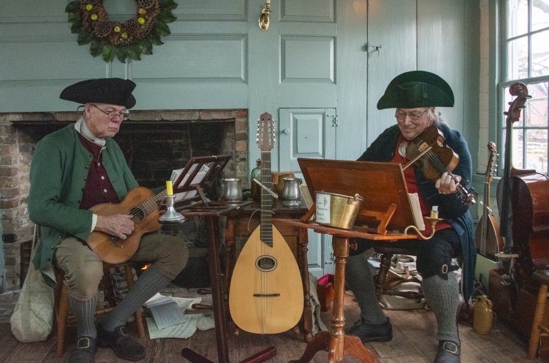 Forbes Road Frolic entertains guests in the Sussex Tavern at Historic Lewes’ Shipcarpenter Street campus.